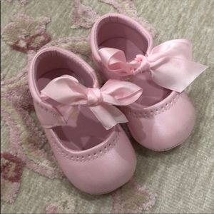 Mayoral pink ballet ribbon shoes